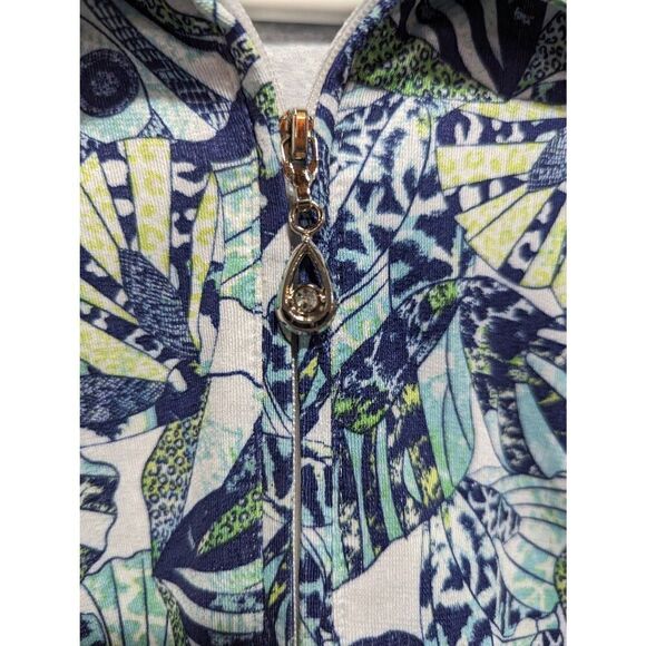 SanSoleil Women Multicolor Golf UPF 50 Pebble Beach Logo Long Sleeve Shirt Large - Picture 5 of 6